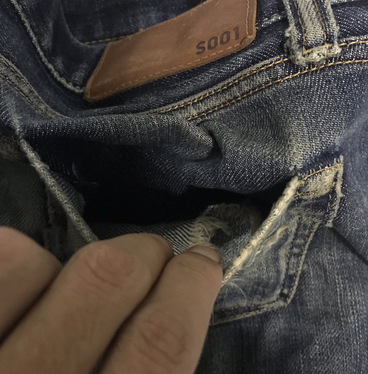 Uniqlo × Vintage VINTAGE UNIQLO DENIM PANTS Size US 36 / EU 52 - 9 Thumbnail