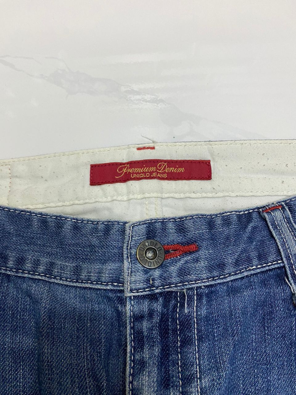 If Six Was Nine VINTAGE UNIQLO PREMIUM DENIM UNIQLO JEANS DISTRESSED Size US 34 / EU 50 - 11 Thumbnail