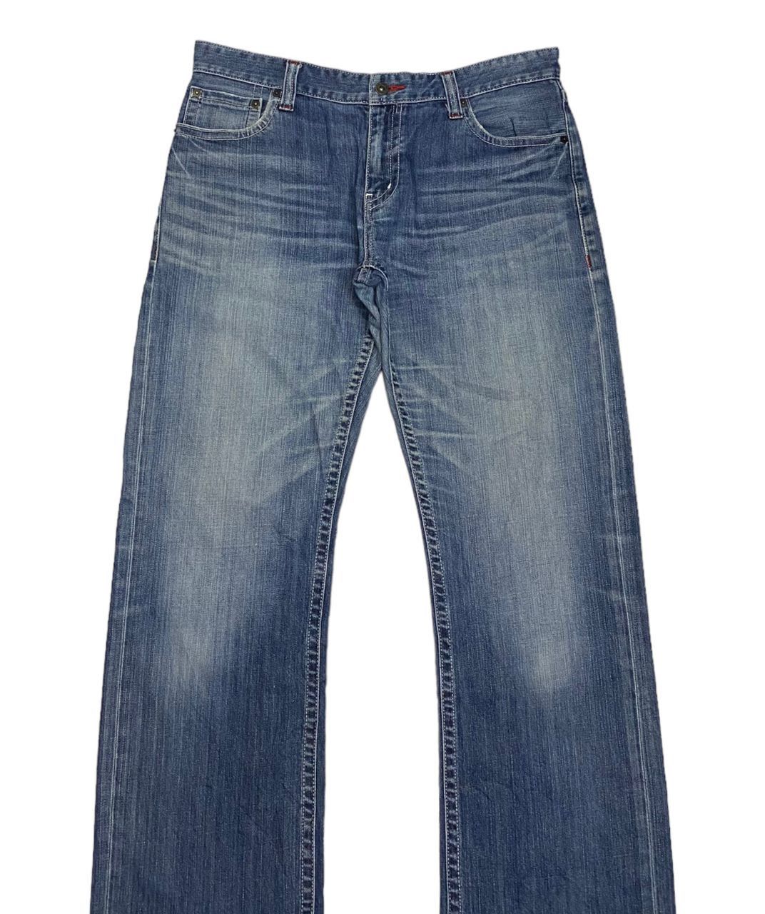 If Six Was Nine VINTAGE UNIQLO PREMIUM DENIM UNIQLO JEANS DISTRESSED Size US 34 / EU 50 - 7 Thumbnail