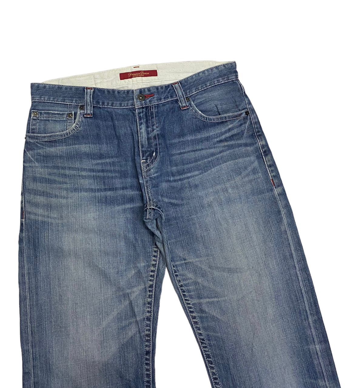 If Six Was Nine VINTAGE UNIQLO PREMIUM DENIM UNIQLO JEANS DISTRESSED Size US 34 / EU 50 - 8 Thumbnail