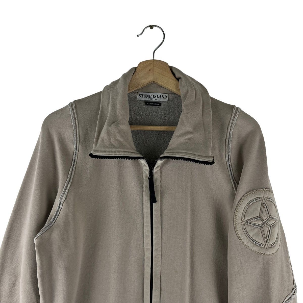Stone Island VINTAGE STONE ISLAND MADE IN ITALY ZIPPER JACKET Size US M / EU 48-50 / 2 - 8 Thumbnail