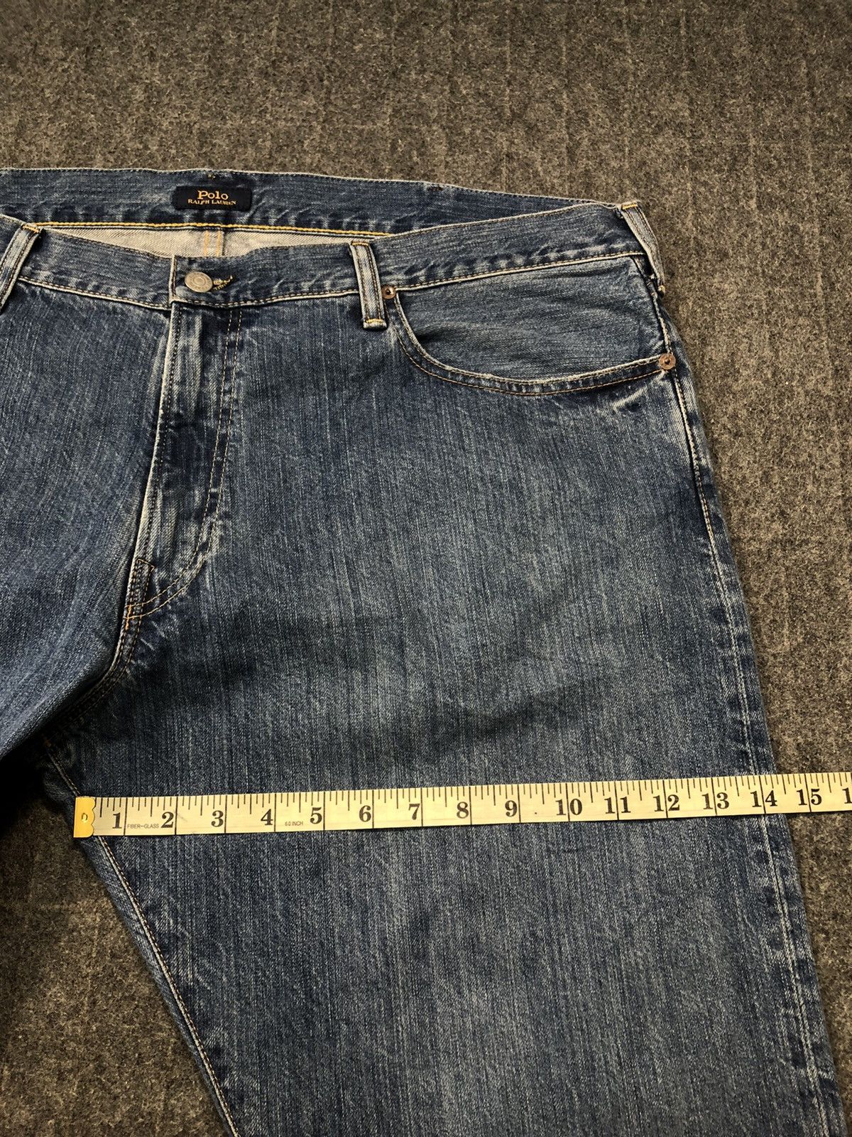 Polo Ralph Lauren × Ralph Lauren 90s Polo Ralph Lauren RL Good Hampton Relaxed Straight Cut Size US 42 / EU 58 - 17 Thumbnail