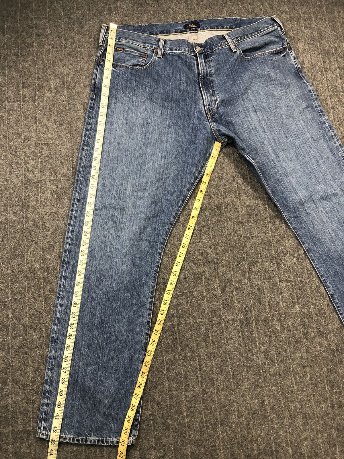 Polo Ralph Lauren × Ralph Lauren 90s Polo Ralph Lauren RL Good Hampton Relaxed Straight Cut Size US 42 / EU 58 - 16 Thumbnail