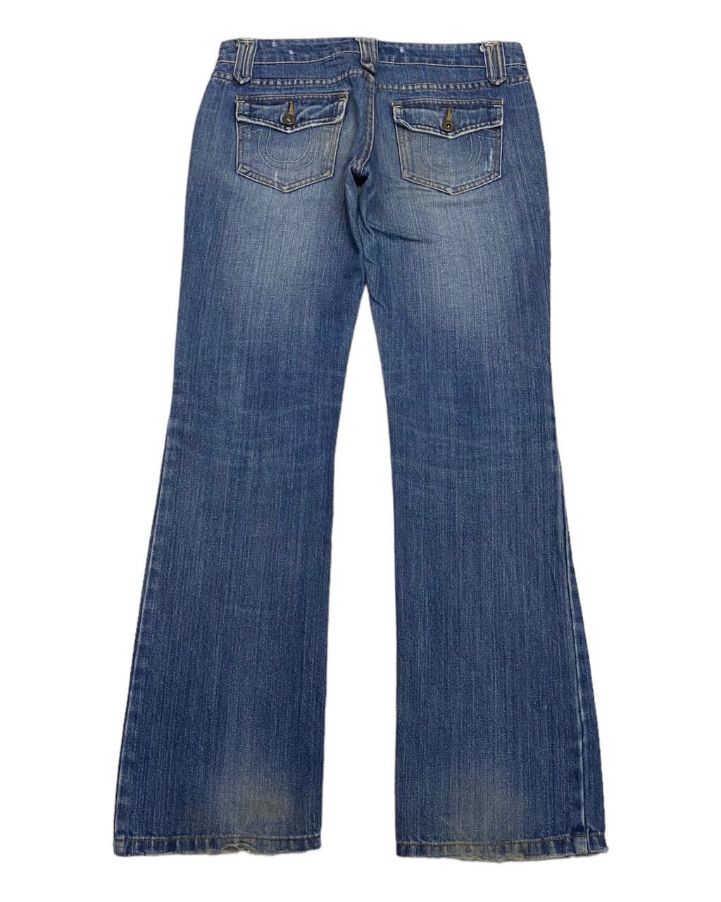 Hysteric Glamour × Japanese Brand FLARE💥JAPANESE BRAND AFT JEANS DENIM FLARED PANTS Size 32" / US 10 / IT 46 - 3 Thumbnail