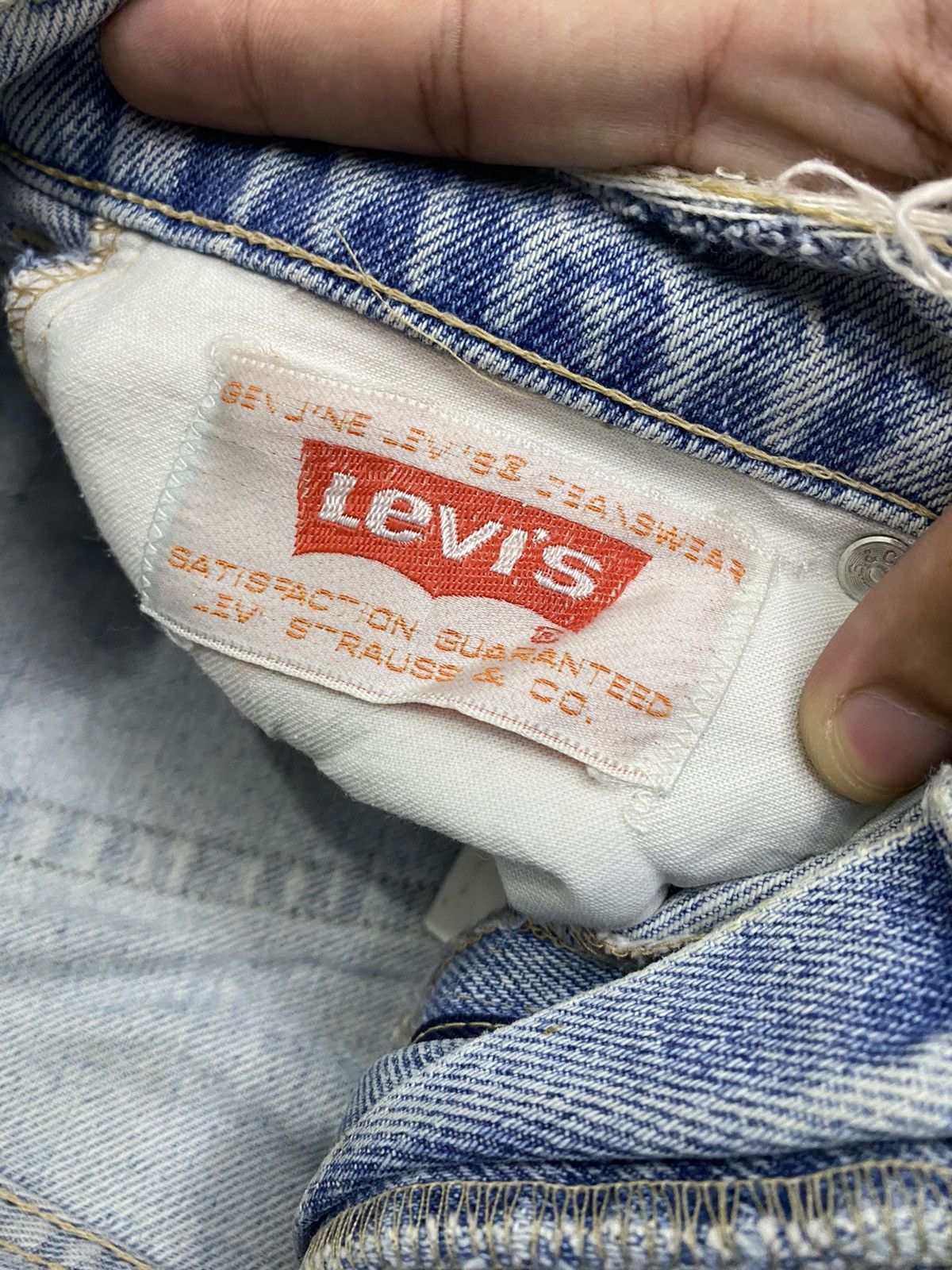 JNCO × Levi's × Vintage VINTAGE LEVIS SILVERTAB DENIM TROUSERS PANTS Size US 28 / EU 44 - 12 Thumbnail
