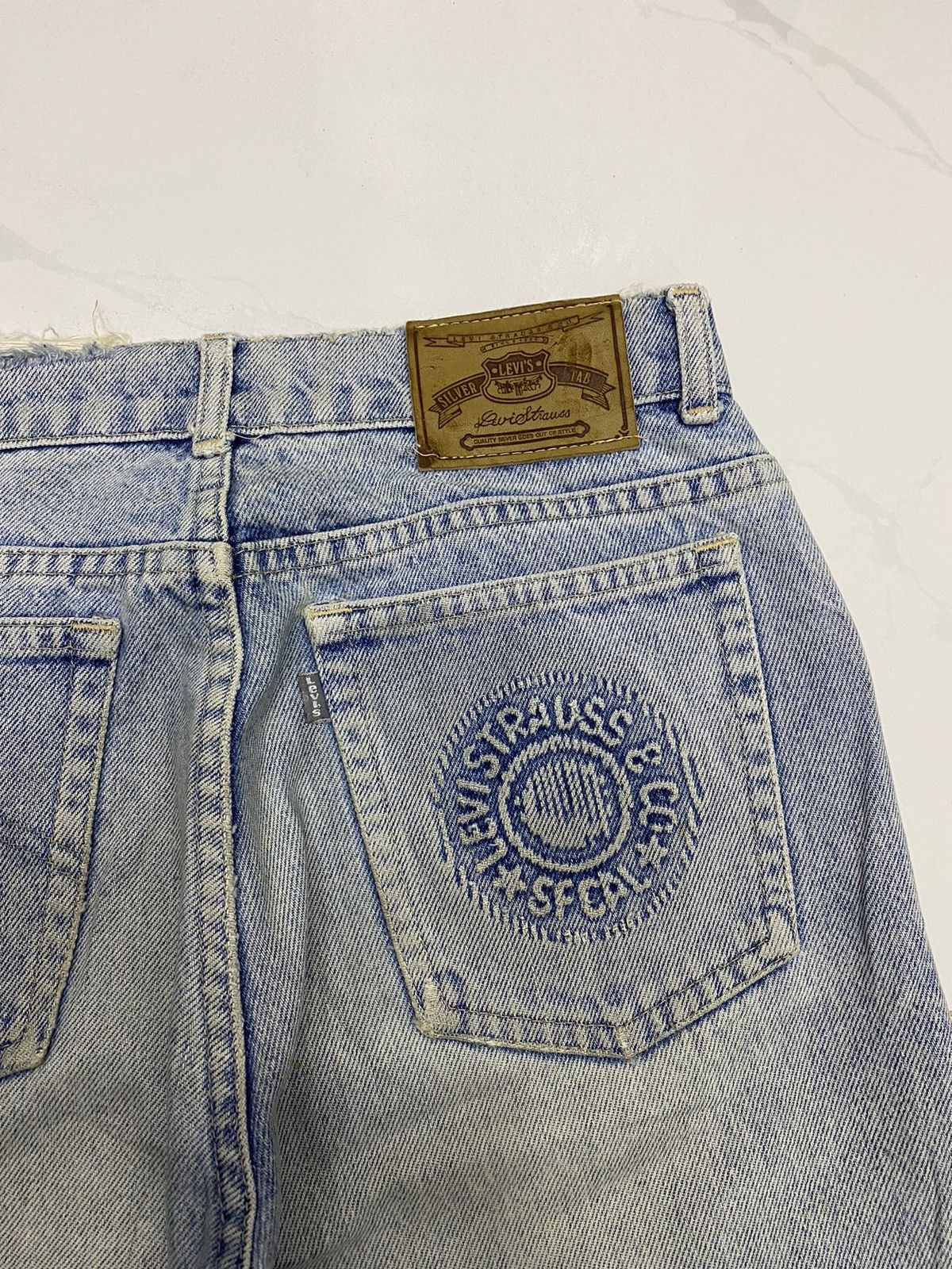 JNCO × Levi's × Vintage VINTAGE LEVIS SILVERTAB DENIM TROUSERS PANTS Size US 28 / EU 44 - 9 Thumbnail