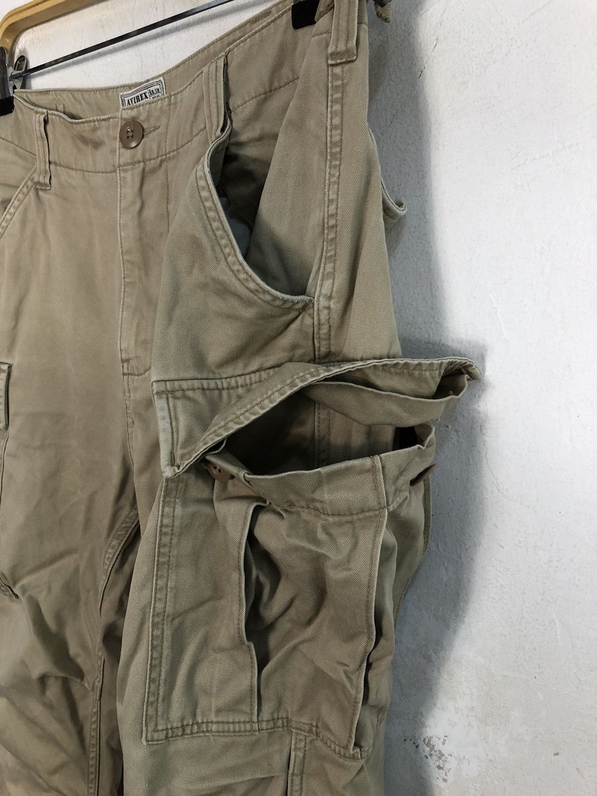 Avirex 90s Avirex LTD Military Cargo Utility Multi Pocket Pant Size US 32 / EU 48 - 5 Thumbnail
