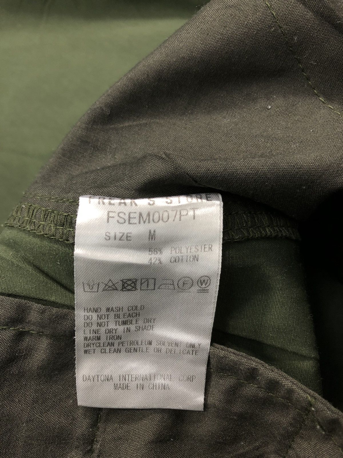 Vintage Hype Freaks Store Baggy Cargo Utility Multi Pocket Pant Size US 30 / EU 46 - 11 Thumbnail