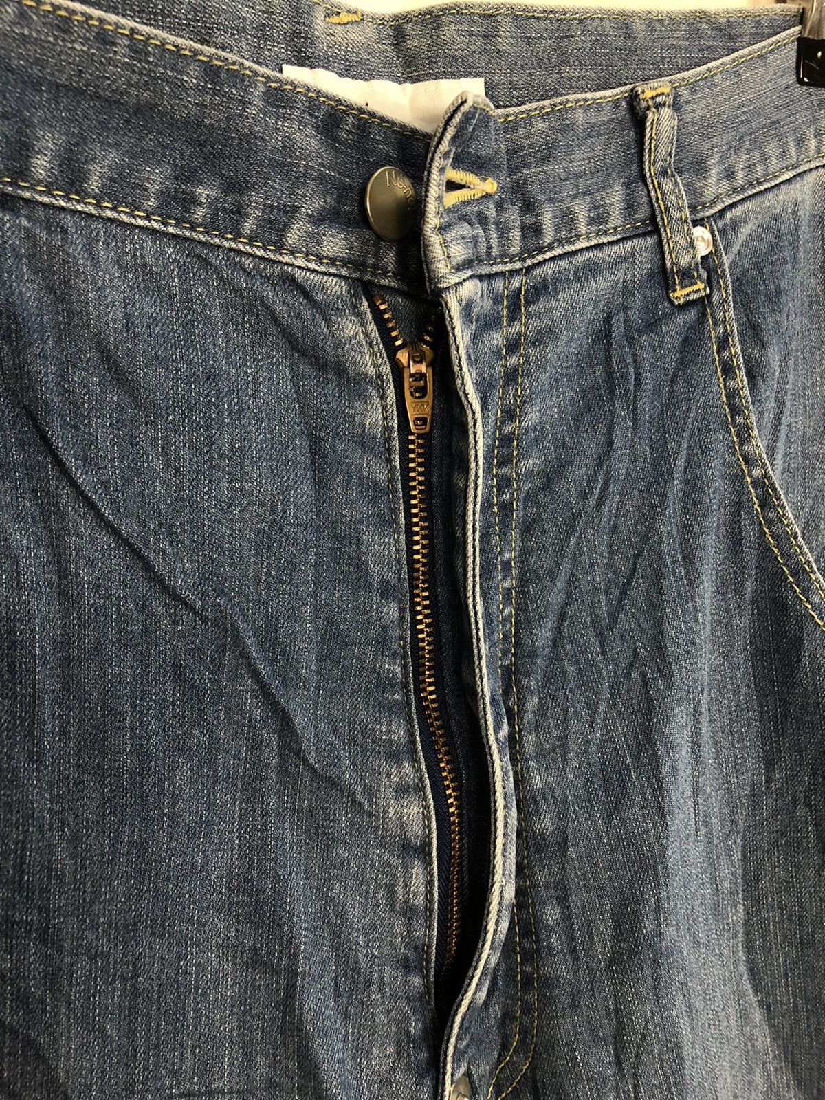 Issey Miyake × Ne-Net 90s Issey Miyake Ne-Net Bear Baggy Indigo Jeans Size 30" / US 8 / IT 44 - 7 Thumbnail