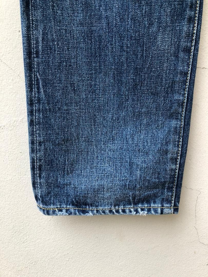 Japanese Brand × Levi's Vintage Clothing × Vintage Vintage Japan LVC 501 E Distressed Selvedge Denim Slim Size US 30 / EU 46 - 7 Thumbnail