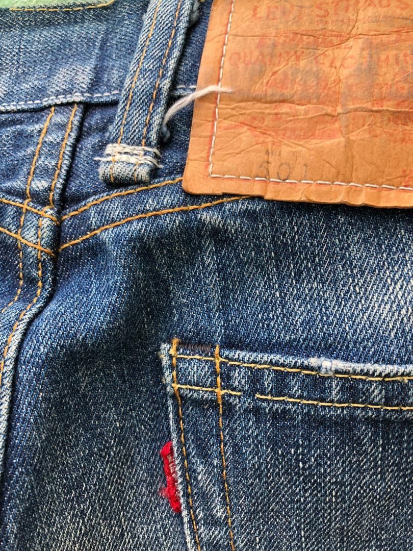 Japanese Brand × Levi's Vintage Clothing × Vintage Vintage Japan LVC 501 E Distressed Selvedge Denim Slim Size US 30 / EU 46 - 13 Thumbnail