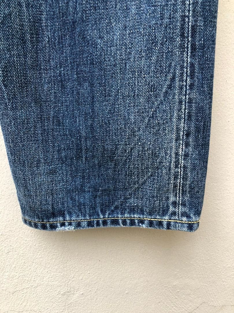 Japanese Brand × Levi's Vintage Clothing × Vintage Vintage Japan LVC 501 E Distressed Selvedge Denim Slim Size US 30 / EU 46 - 8 Thumbnail