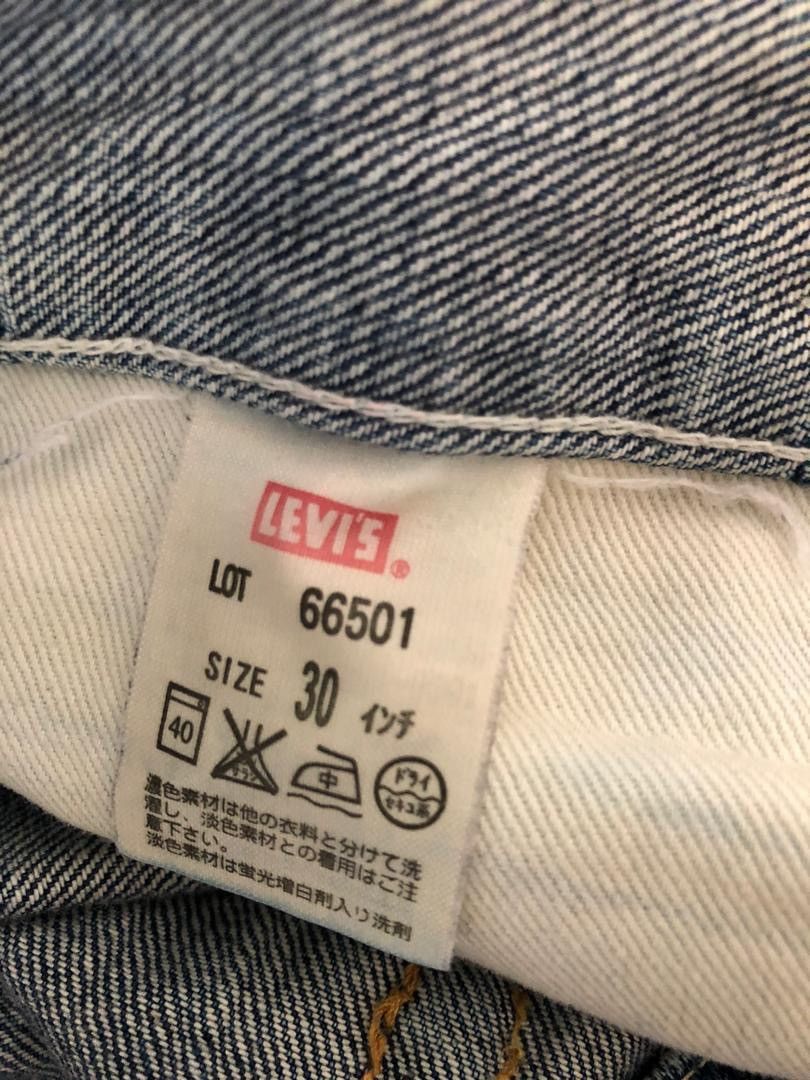 Japanese Brand × Levi's Vintage Clothing × Vintage Vintage Japan LVC 501 E Distressed Selvedge Denim Slim Size US 30 / EU 46 - 17 Thumbnail