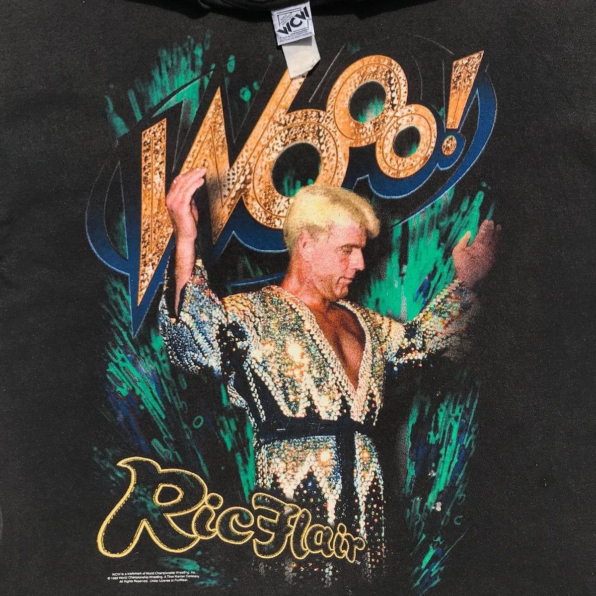 Vintage × WCW/nWo Vintage 1999 Ric Flair 4 Horsemen Tee Size US XL / EU 56 / 4 - 3 Thumbnail