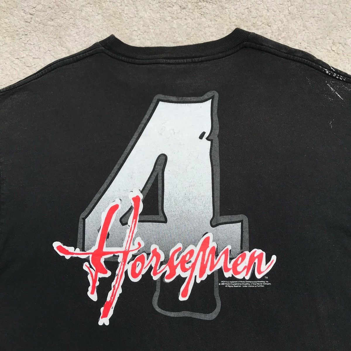 Vintage × WCW/nWo Vintage 1999 Ric Flair 4 Horsemen Tee Size US XL / EU 56 / 4 - 11 Thumbnail