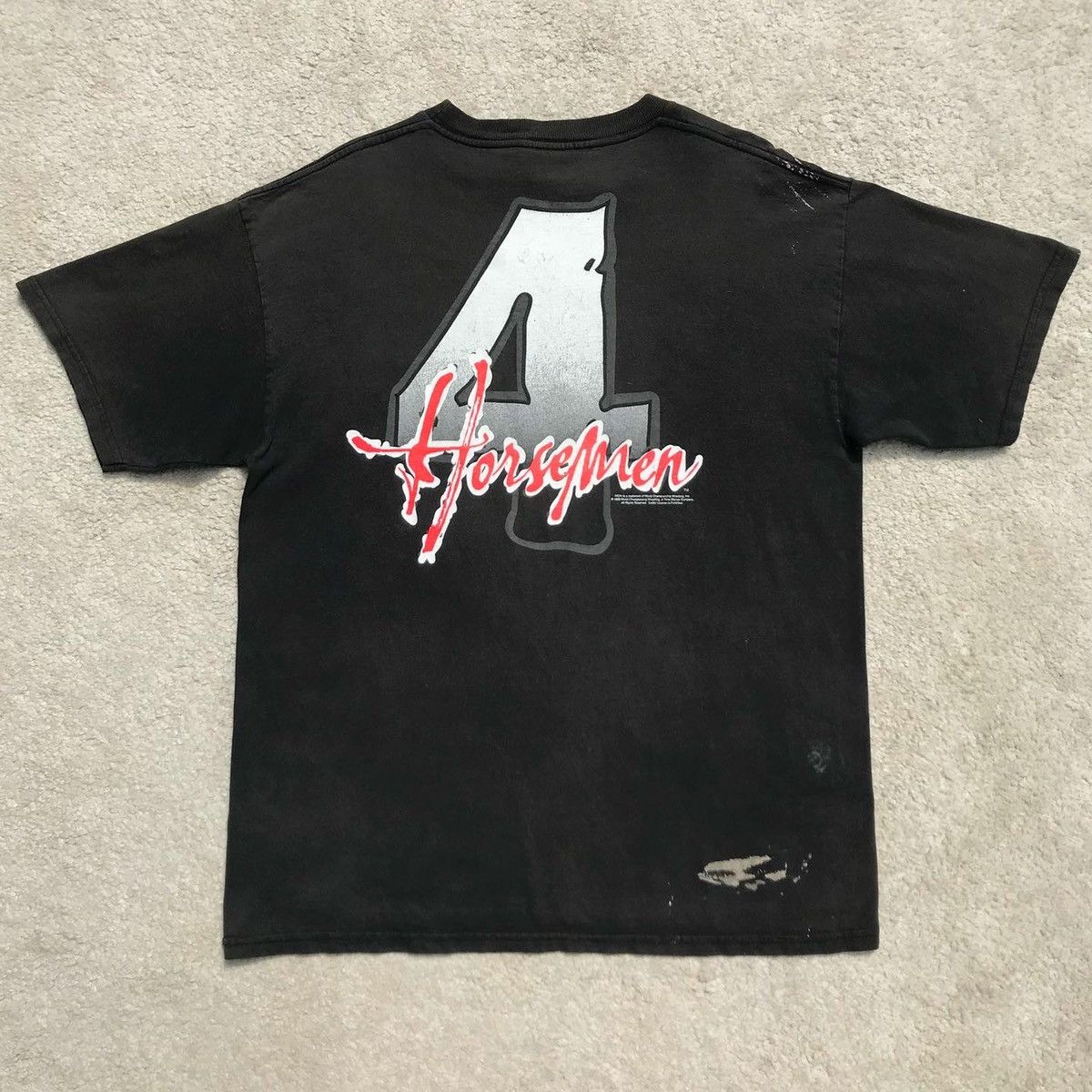 Vintage × WCW/nWo Vintage 1999 Ric Flair 4 Horsemen Tee Size US XL / EU 56 / 4 - 2 Thumbnail