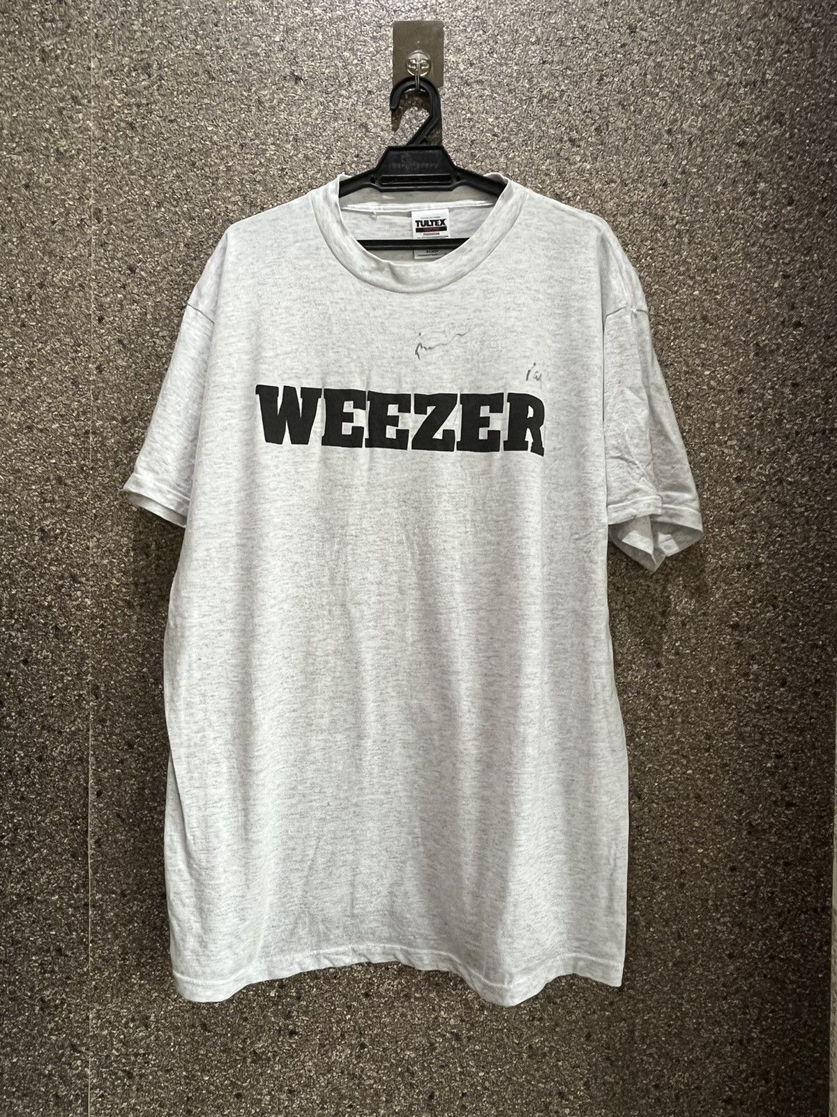 image of Vintage Weezer Ft12 in Grey, Men's (Size XL)