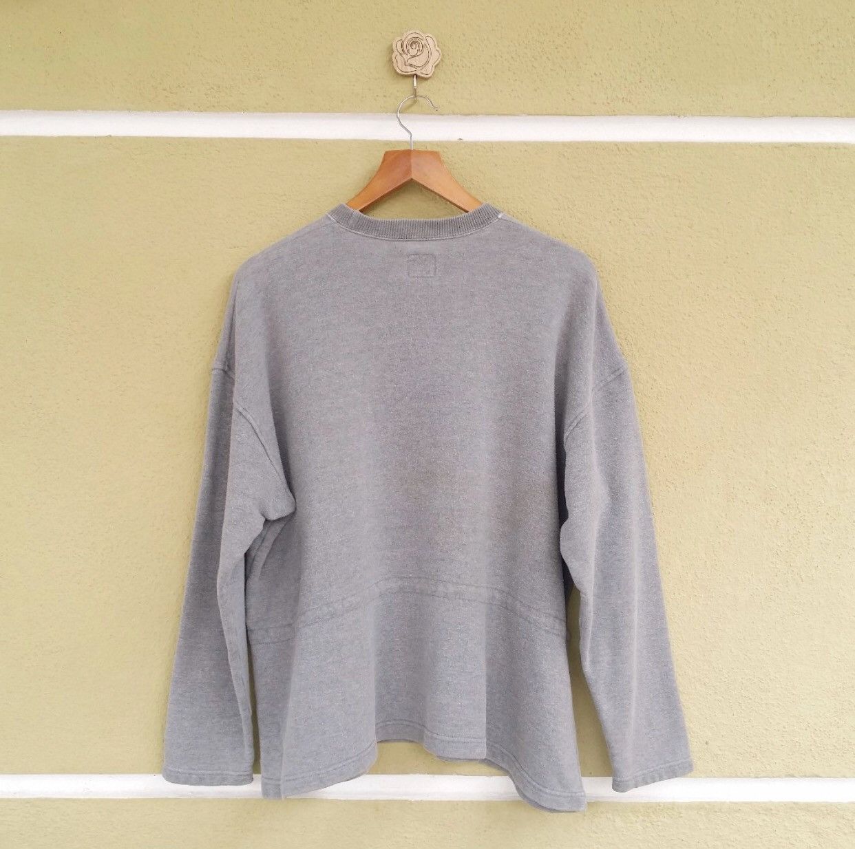 Hai Sporting Gear ISSEY MIYAKE DESIGN SWEATSHIRT BIG LOGO SPELL OUT Size US M / EU 48-50 / 2 - 2 Thumbnail
