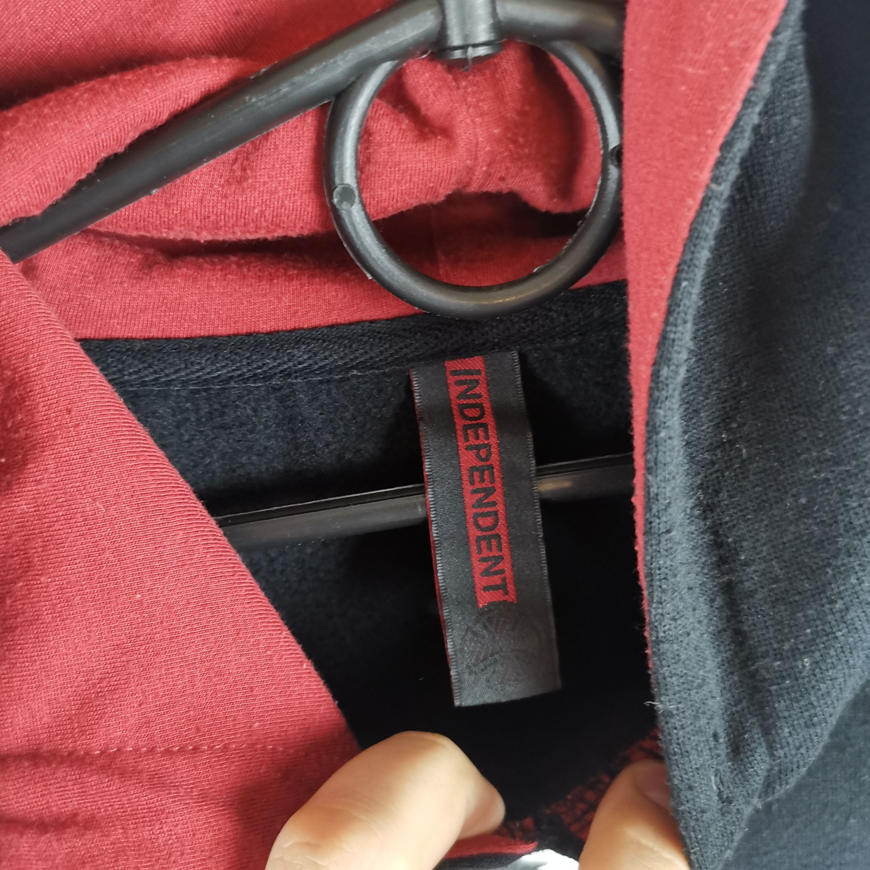 Independent Trading Co. Independent vintage big logo black hype hoodie Size US M / EU 48-50 / 2 - 2 Thumbnail