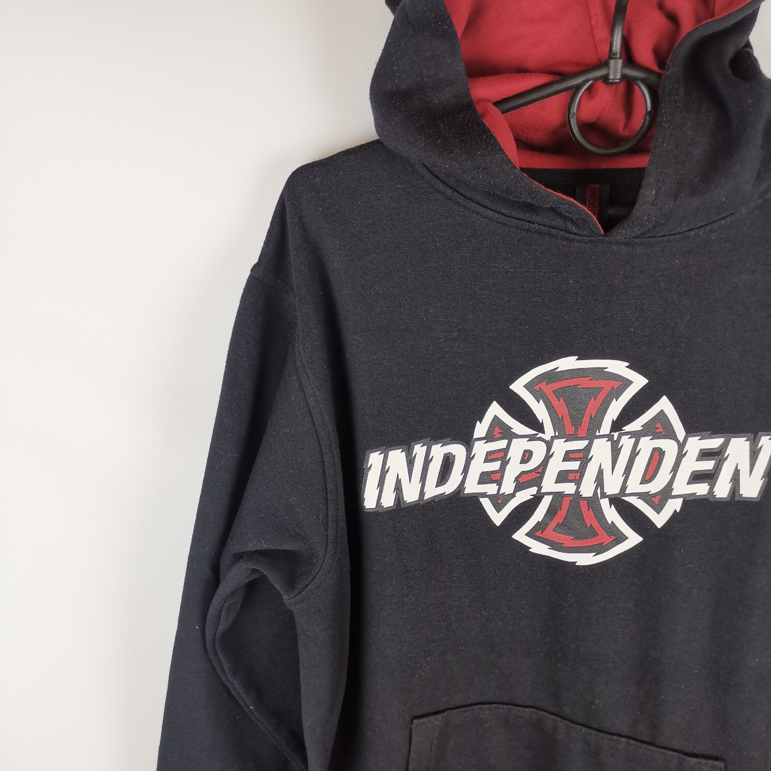 Independent Trading Co. Independent vintage big logo black hype hoodie Size US M / EU 48-50 / 2 - 6 Thumbnail