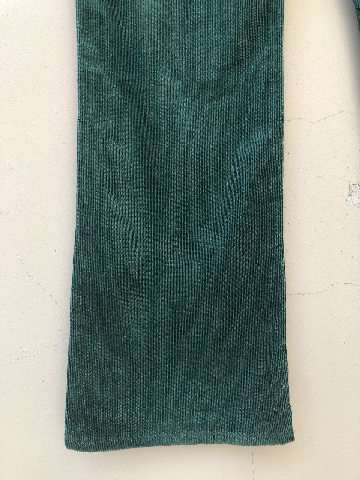 Vintage Flare Acoustic Japan Green Corduroy Jeans Size US 34 / EU 50 - 19 Thumbnail