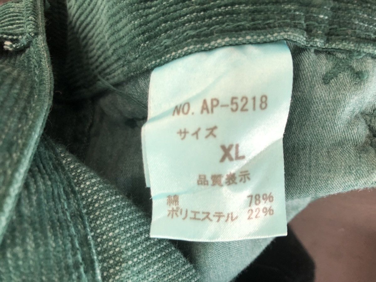 Vintage Flare Acoustic Japan Green Corduroy Jeans Size US 34 / EU 50 - 24 Thumbnail