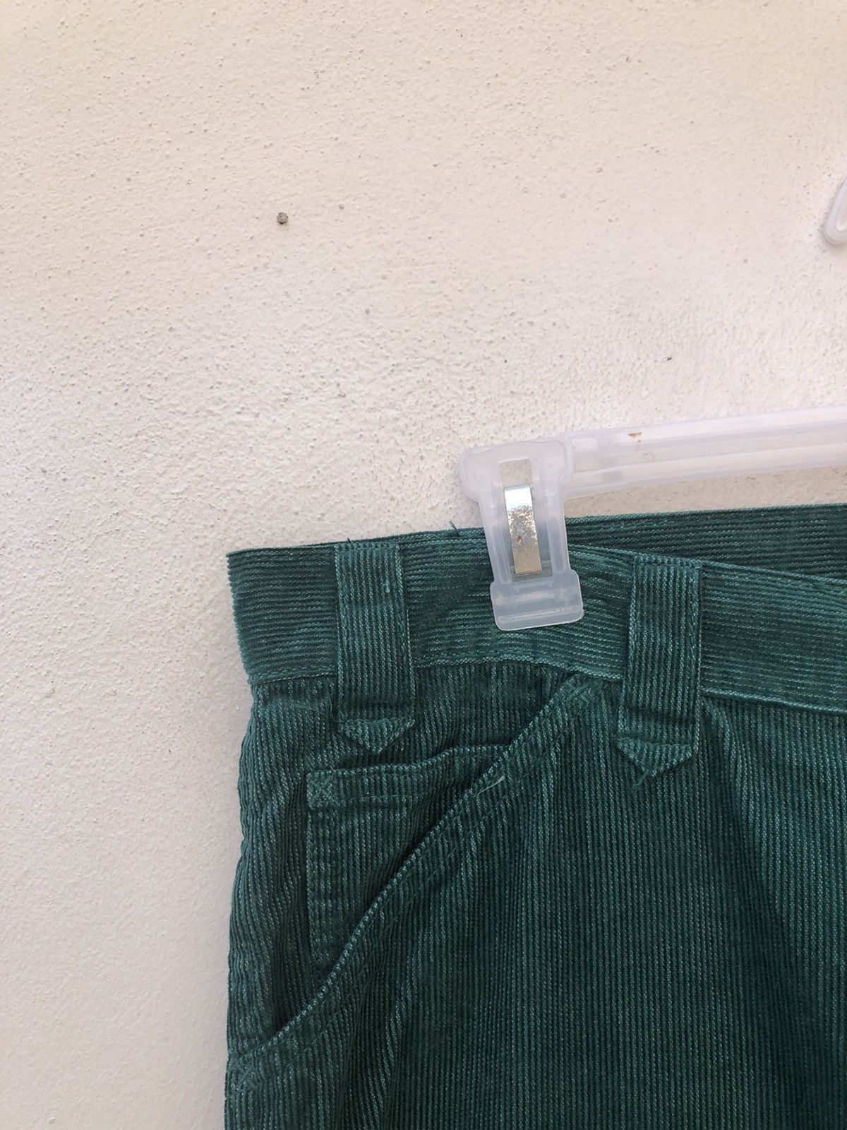 Vintage Flare Acoustic Japan Green Corduroy Jeans Size US 34 / EU 50 - 8 Thumbnail
