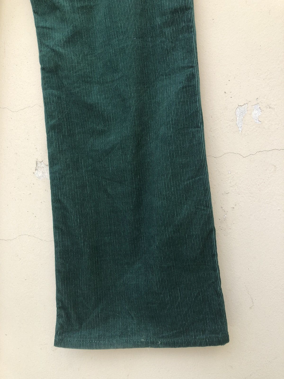 Vintage Flare Acoustic Japan Green Corduroy Jeans Size US 34 / EU 50 - 22 Thumbnail