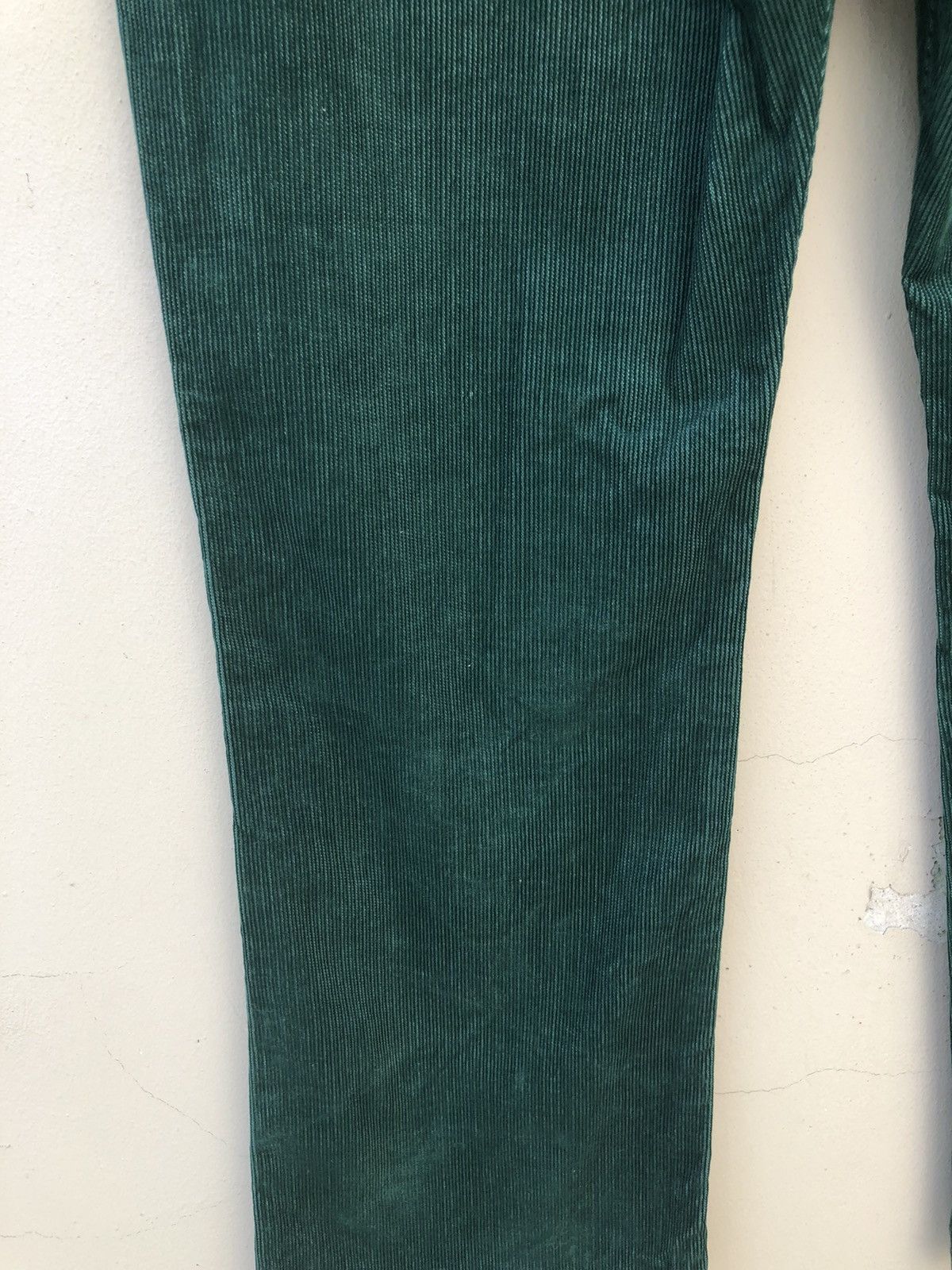 Vintage Flare Acoustic Japan Green Corduroy Jeans Size US 34 / EU 50 - 18 Thumbnail