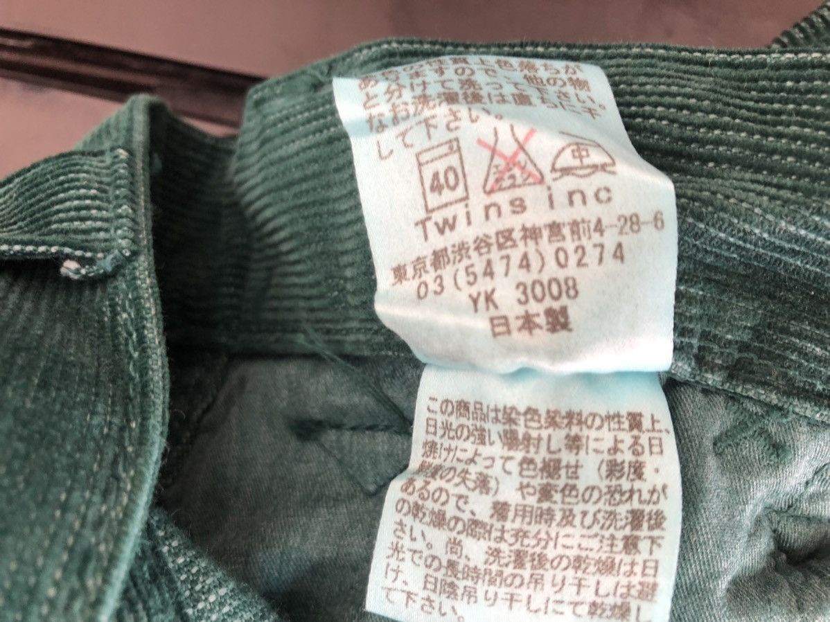 Vintage Flare Acoustic Japan Green Corduroy Jeans Size US 34 / EU 50 - 25 Thumbnail