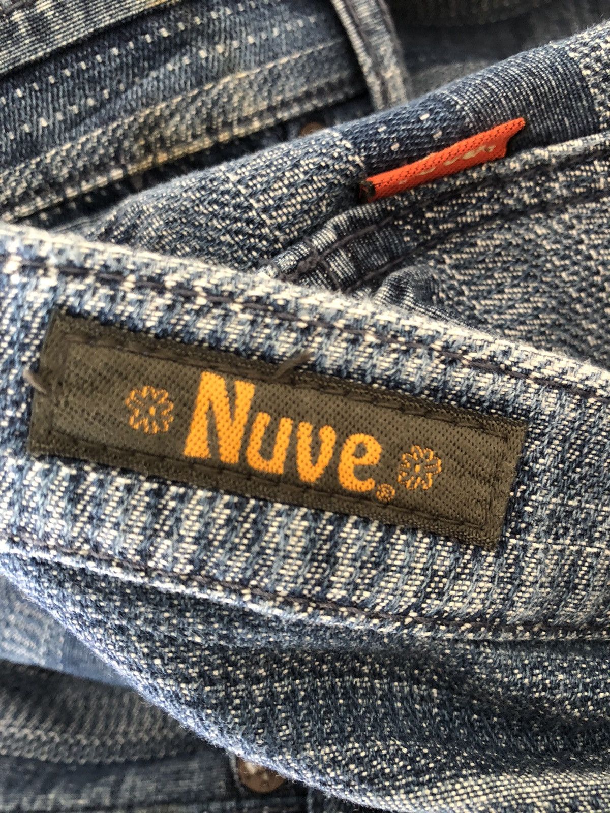 Vintage Vintage 90s NUVE Japan Horizontal Border Striped Flare Pant Size US 27 - 23 Thumbnail