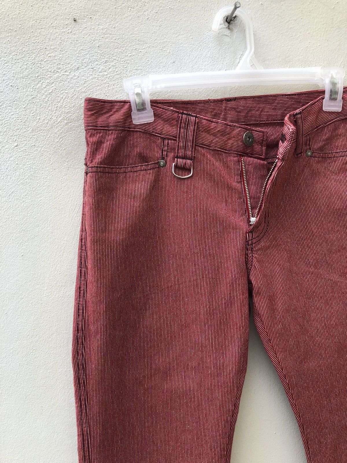 Deadly Jester Japan Wabash Striped Jeans Flare Pant