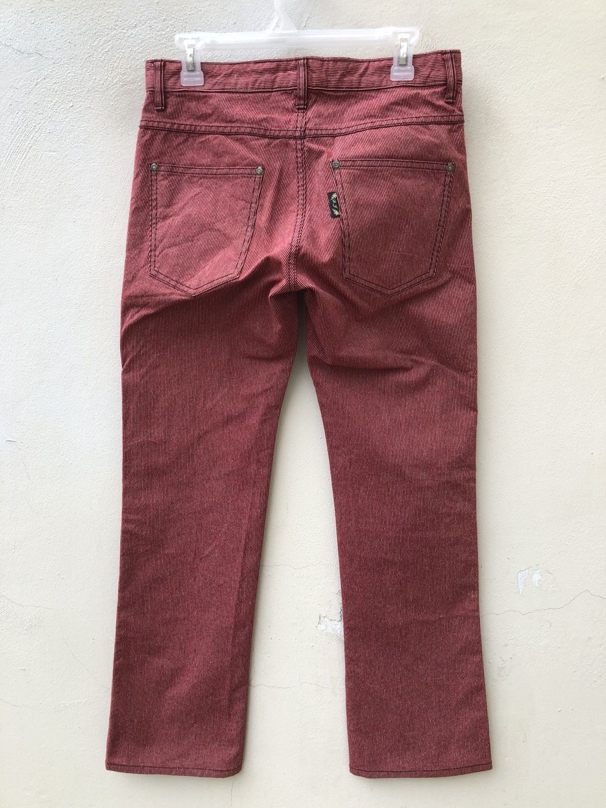 Deadly Jester Japan Wabash Striped Jeans Flare Pant