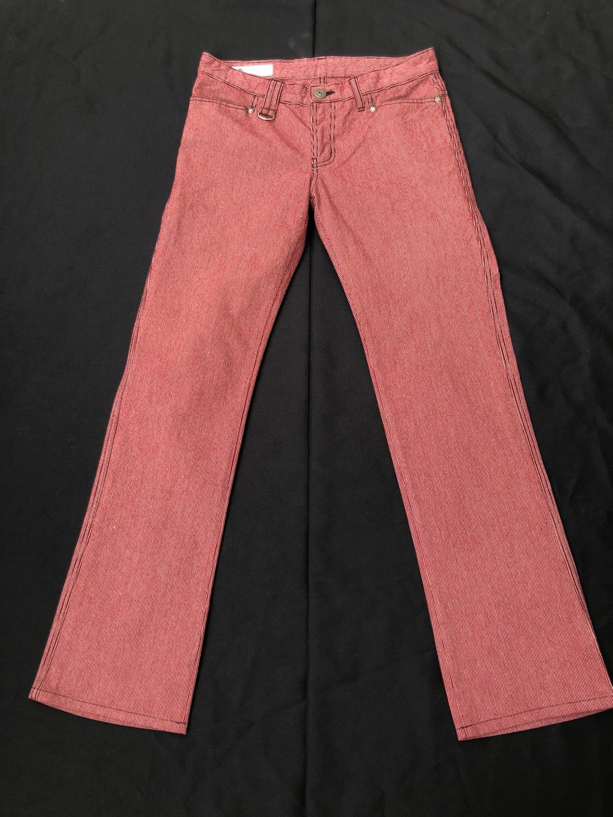 image of Deadly Jester Japan Wabash Striped Jeans Flare Pant, Men's (Size 29)