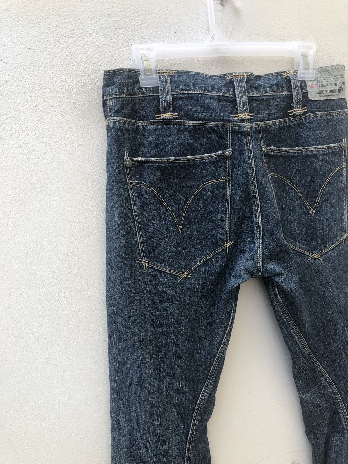 Levi's 2006 Levi’s Engineered Jeans Distressed Bootcut Denim Size US 30 / EU 46 - 14 Thumbnail