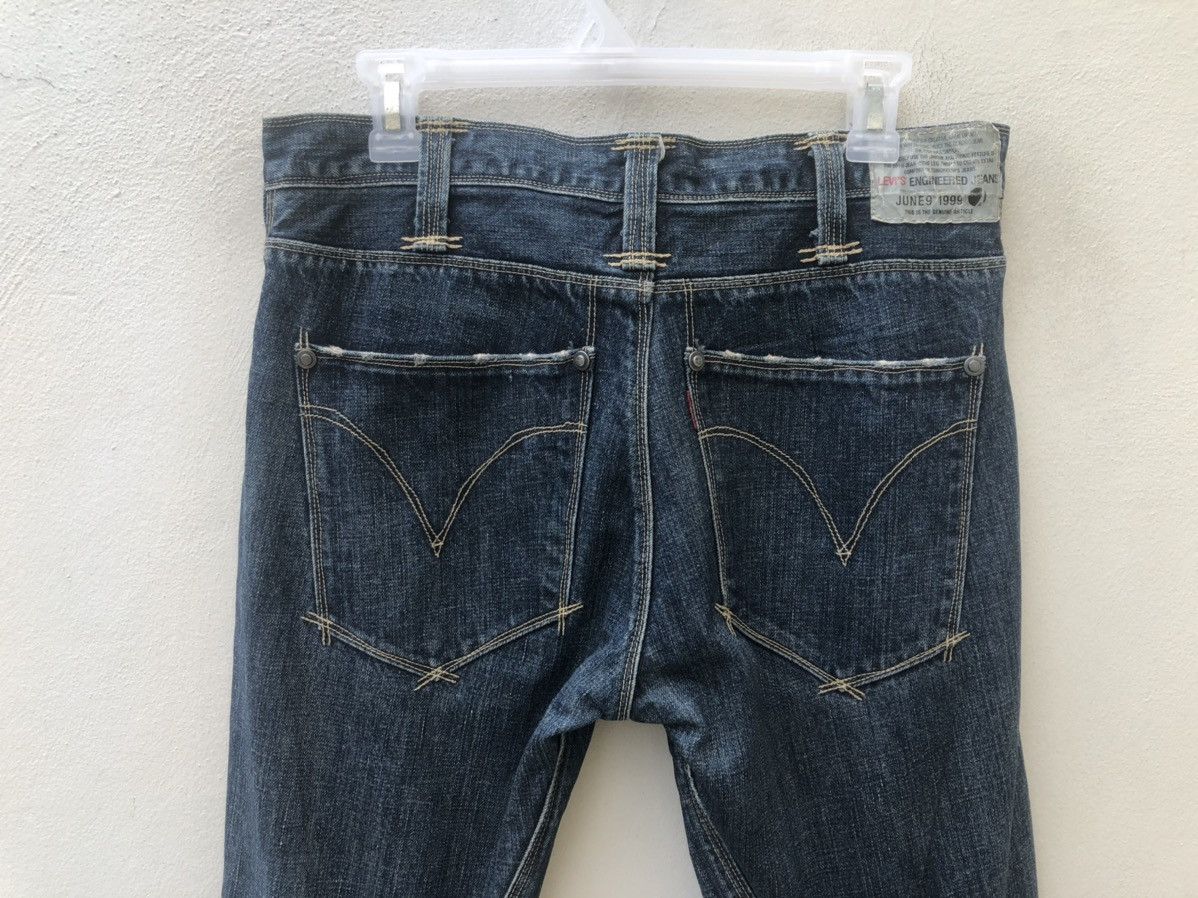 Levi's 2006 Levi’s Engineered Jeans Distressed Bootcut Denim Size US 30 / EU 46 - 13 Thumbnail