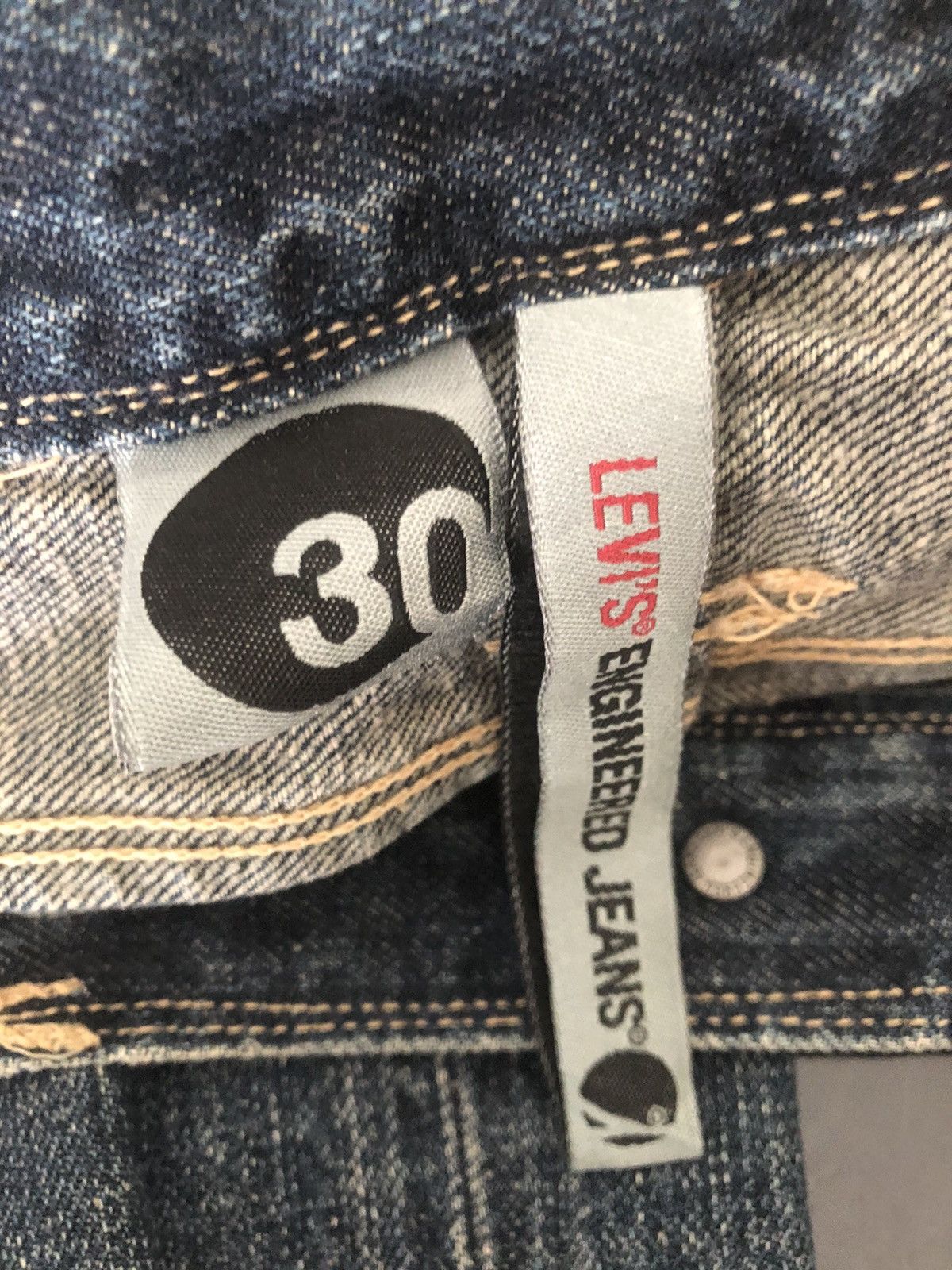 Levi's 2006 Levi’s Engineered Jeans Distressed Bootcut Denim Size US 30 / EU 46 - 21 Thumbnail
