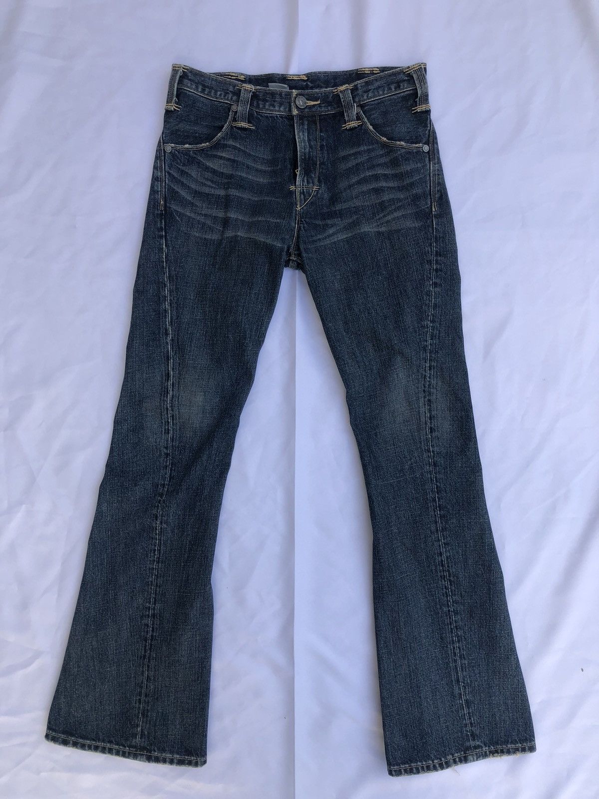 Levi's 2006 Levi’s Engineered Jeans Distressed Bootcut Denim Size US 30 / EU 46 - 1 Thumbnail