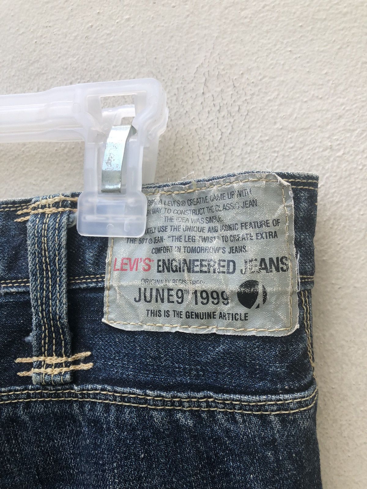 Levi's 2006 Levi’s Engineered Jeans Distressed Bootcut Denim Size US 30 / EU 46 - 18 Thumbnail
