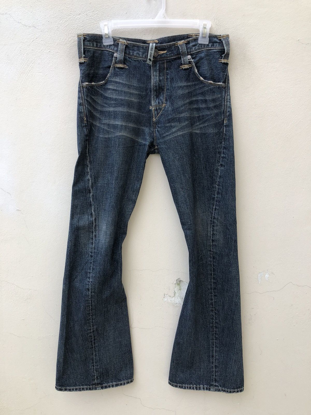 Levi's 2006 Levi’s Engineered Jeans Distressed Bootcut Denim Size US 30 / EU 46 - 3 Thumbnail