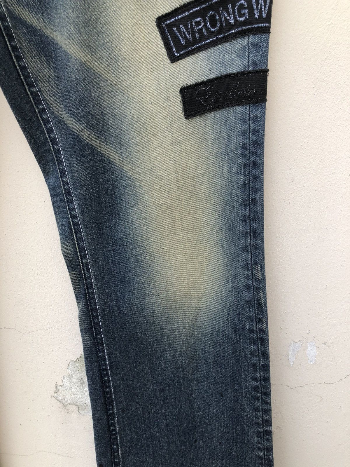 Vanquish Mud Wash Vanquish Gold Japan Patches Low Rise Flare Jeans Size US 32 / EU 48 - 13 Thumbnail