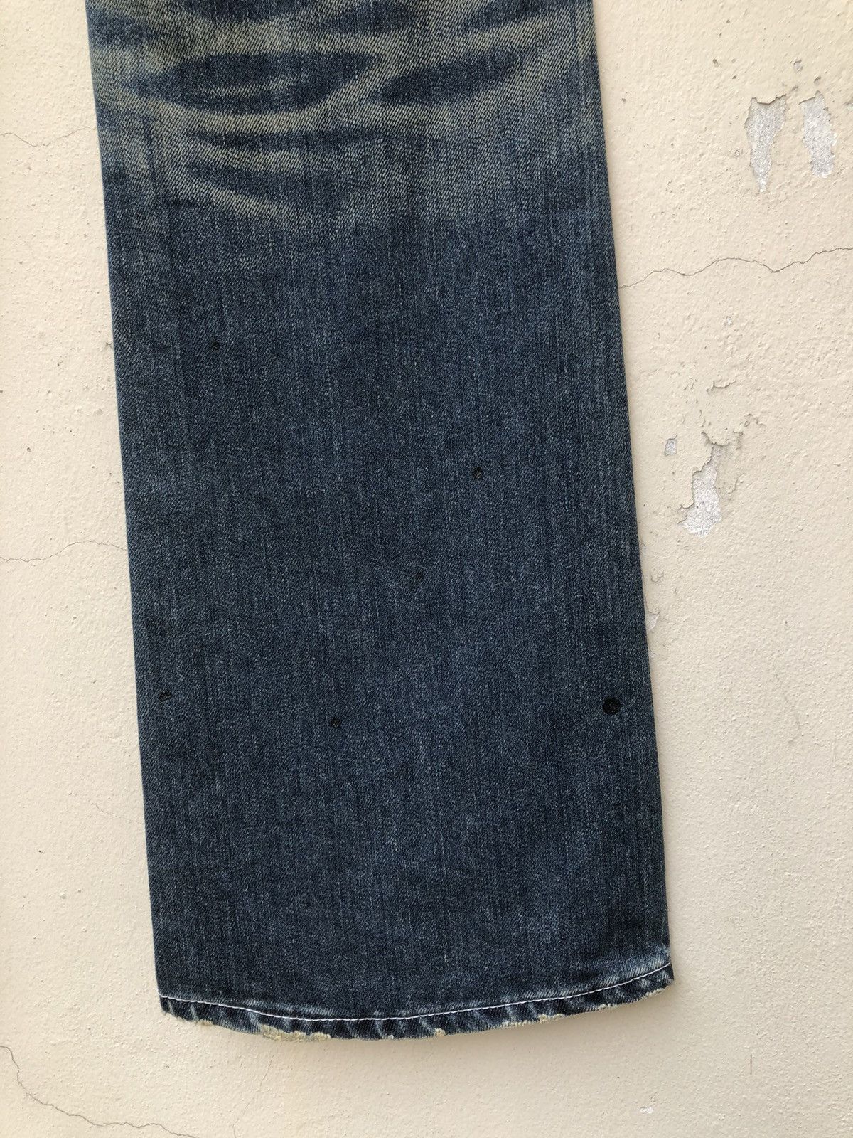 Vanquish Mud Wash Vanquish Gold Japan Patches Low Rise Flare Jeans Size US 32 / EU 48 - 22 Thumbnail