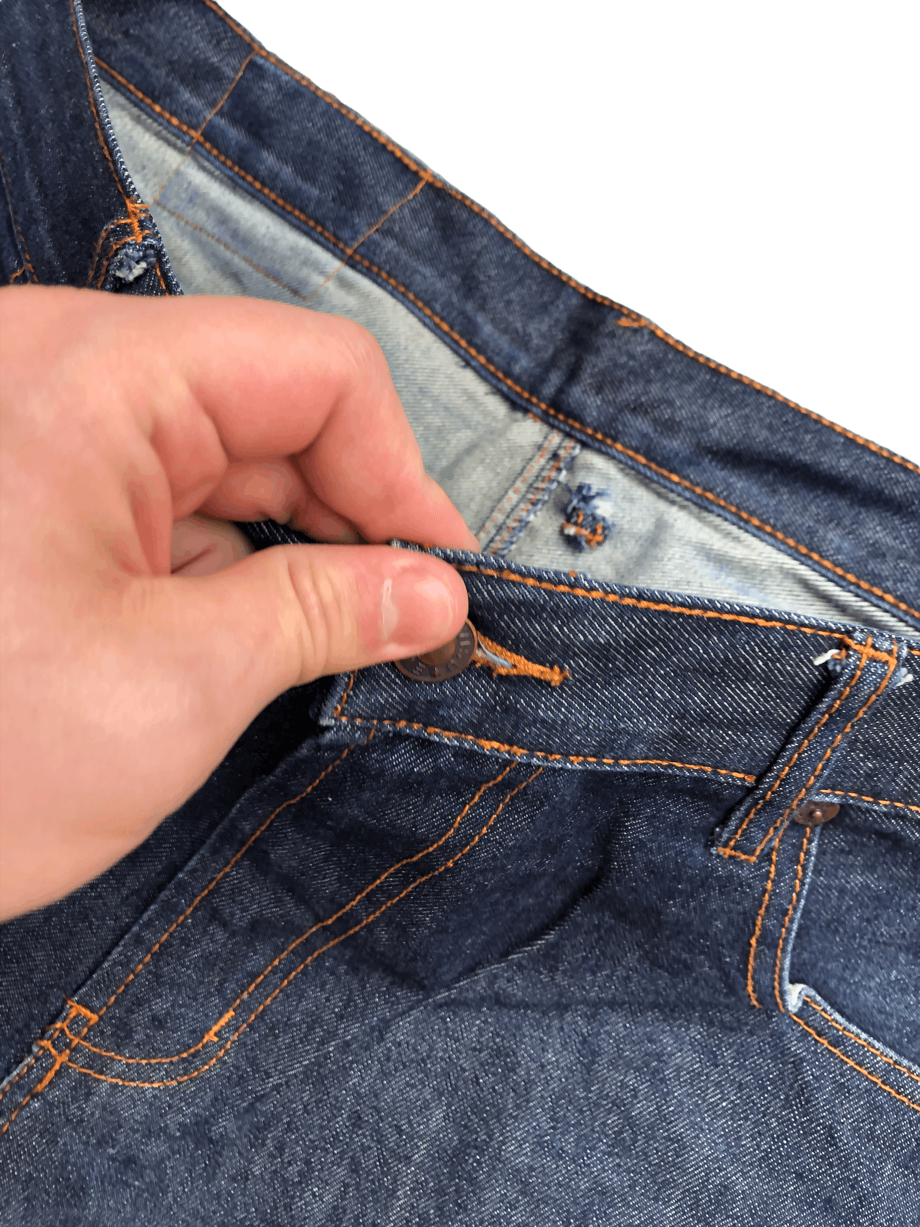 Japanese Brand RARE Evisu Jeans Size 38 Blue 'Big Buddah' Size US 38 / EU 54 - 5 Thumbnail