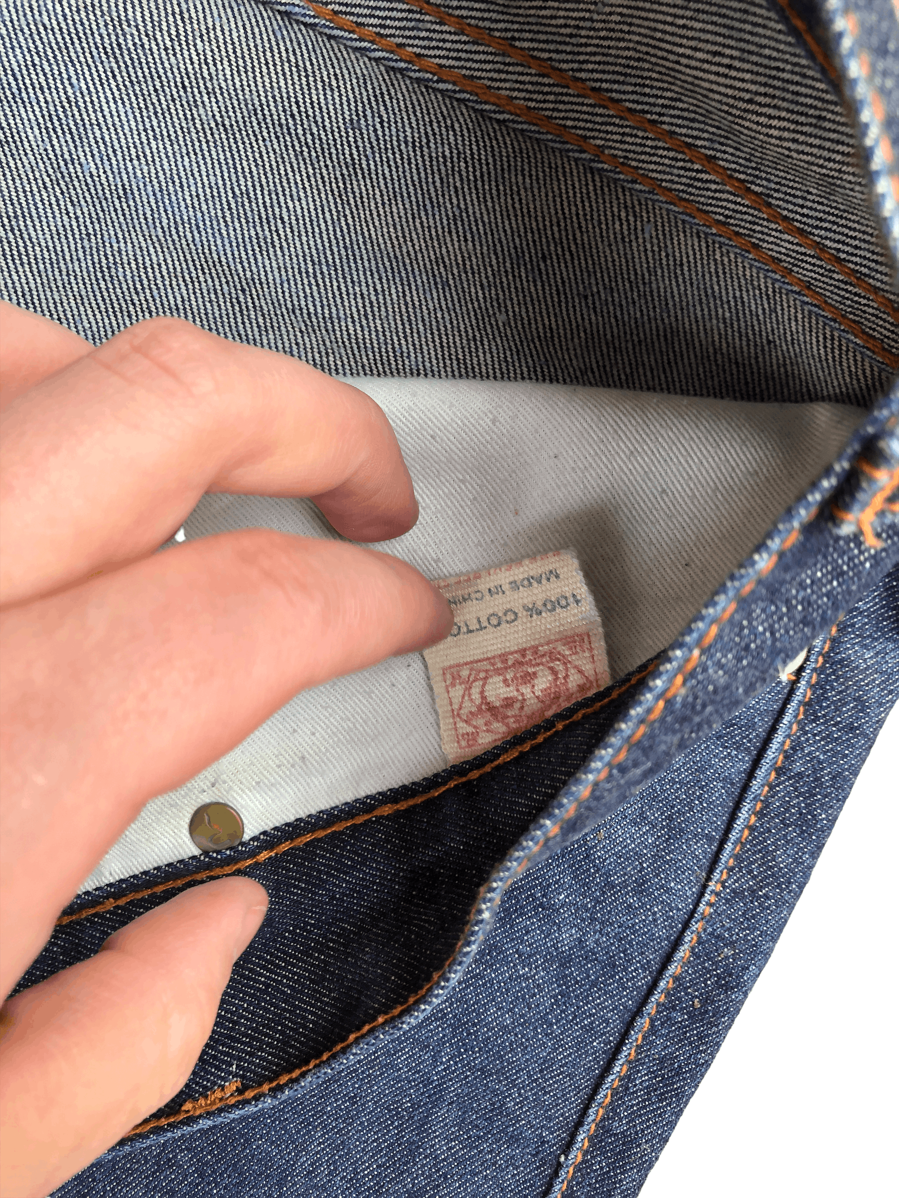 Japanese Brand RARE Evisu Jeans Size 38 Blue 'Big Buddah' Size US 38 / EU 54 - 6 Thumbnail