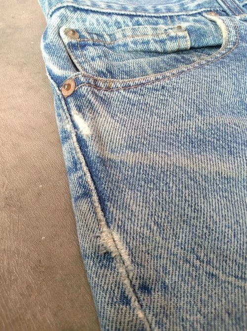Levi's 80s Vintage Levi's 501 Made In USA Distressed Jeans 34x29 Size US 34 / EU 50 - 5 Thumbnail