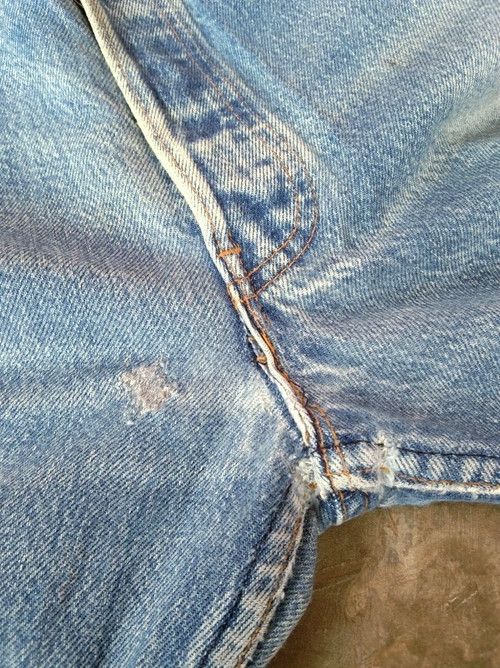 Levi's 80s Vintage Levi's 501 Made In USA Distressed Jeans 34x29 Size US 34 / EU 50 - 6 Thumbnail
