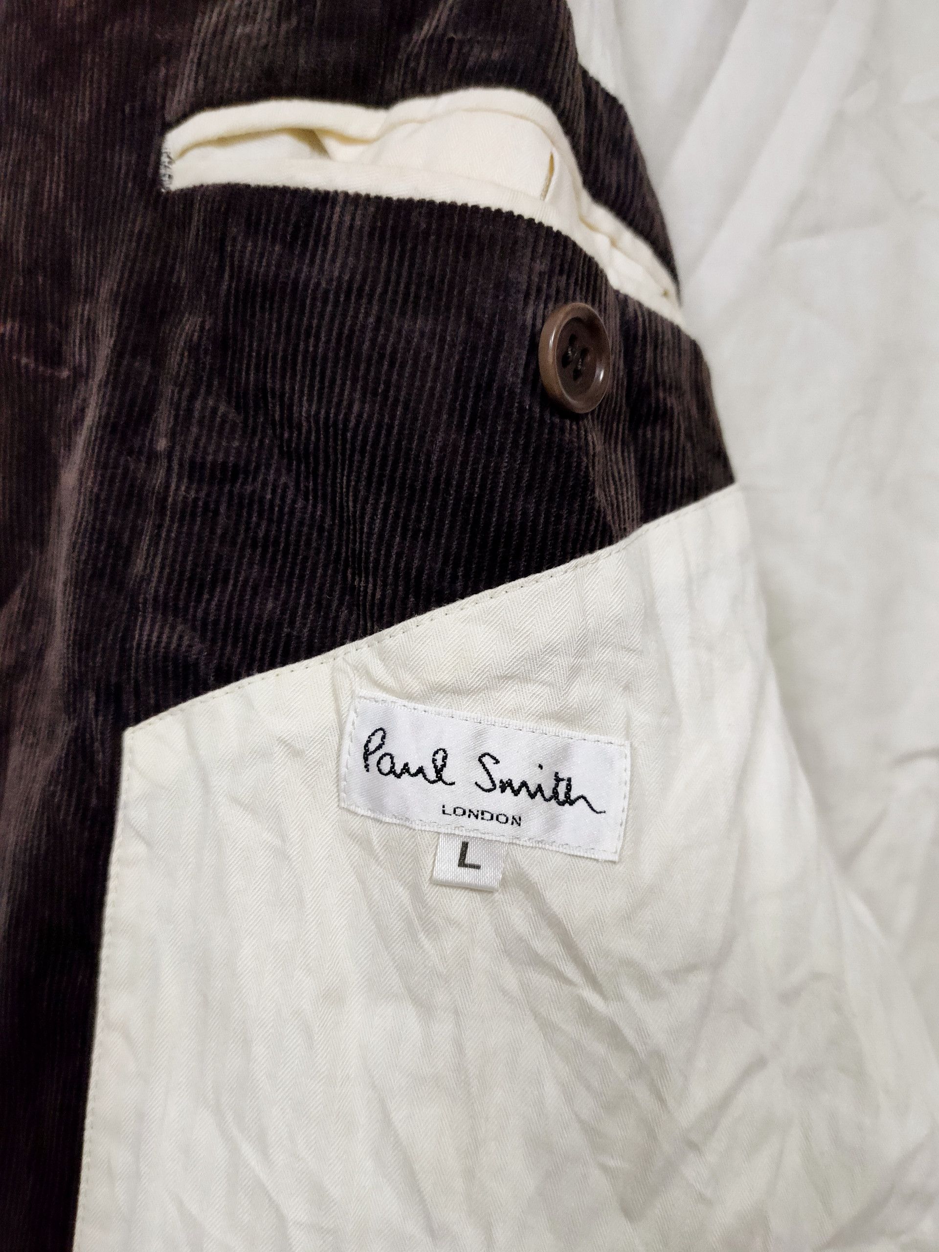 Paul Smith Paul Smith Corduroy Button Ups Jacket Size US S / EU 44-46 / 1 - 8 Thumbnail