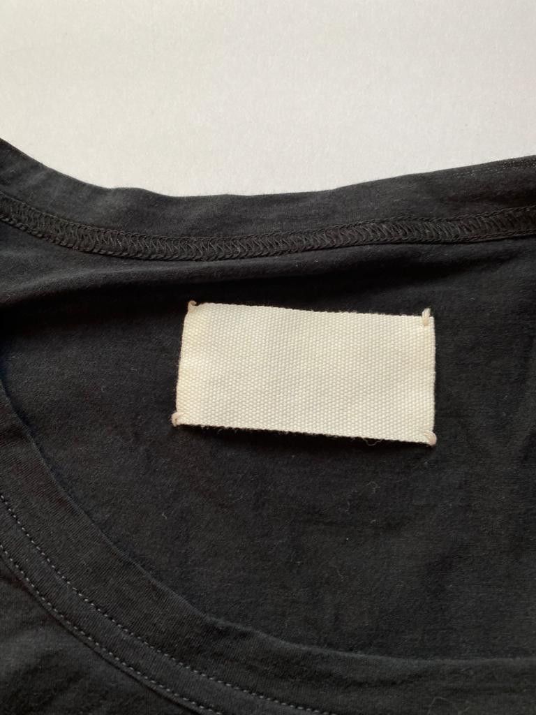 Maison Margiela ⚡️QUICK SALE⚡️2008 Maison Margiela Black Strap Tshirt Size L / US 10 / IT 46 - 3 Thumbnail