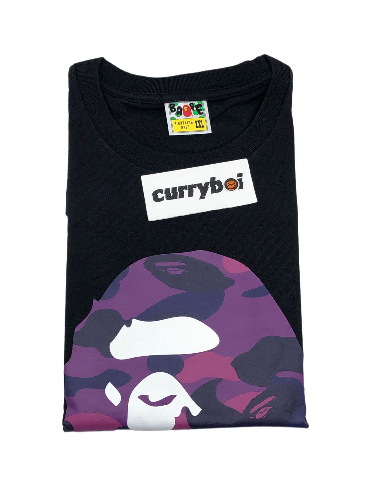 Bape BAPE Color Camo By Bathing Tee Black/Purple Size US XXL / EU 58 / 5 - 3 Thumbnail