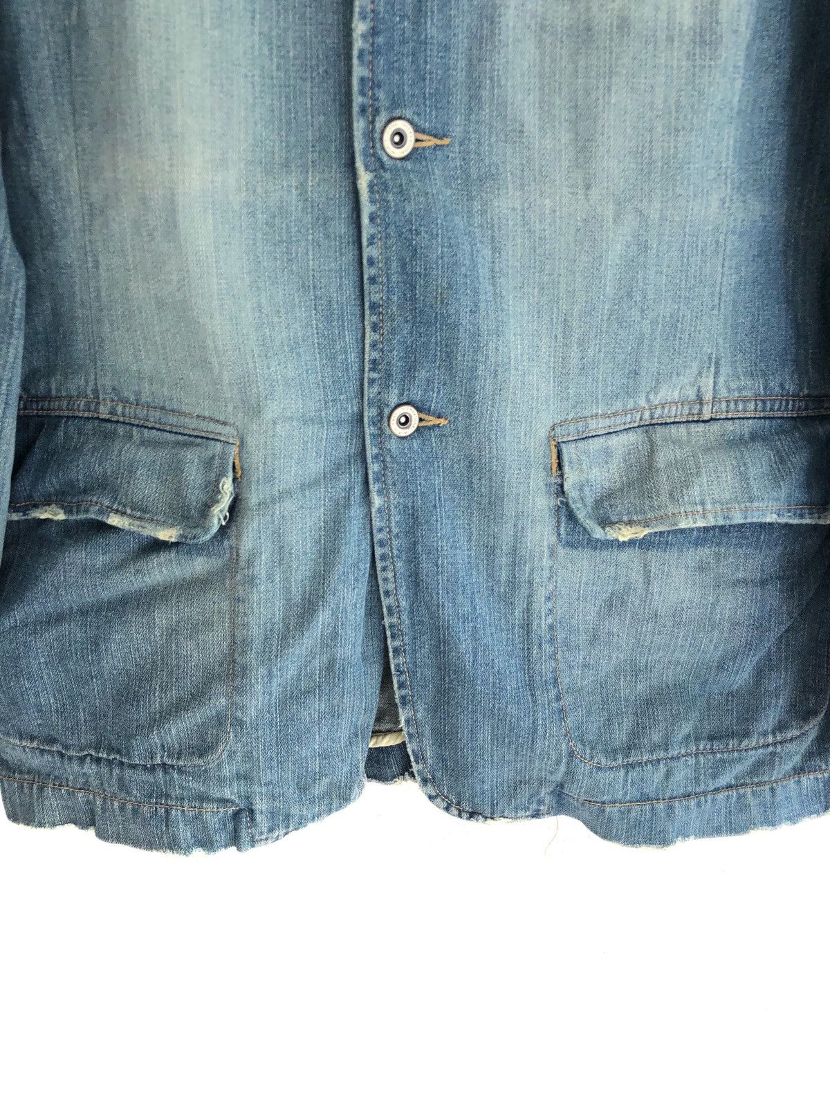 Japanese Brand caravach denim jacket Size US L / EU 52-54 / 3 - 4 Thumbnail